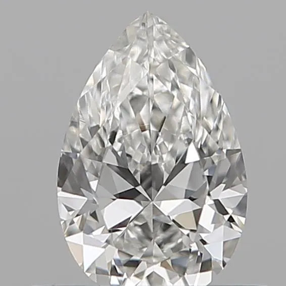 0.10ct Pear Natural Diamond (Colour E, Clarity VS1, Cut VG, IGI Certified)