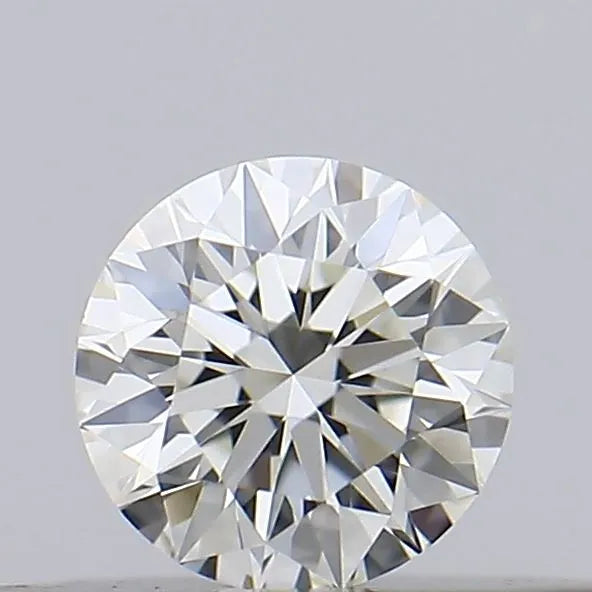 0.15ct Round Natural Diamond (Colour I, Clarity VVS2, Cut EX, GIA Certified)