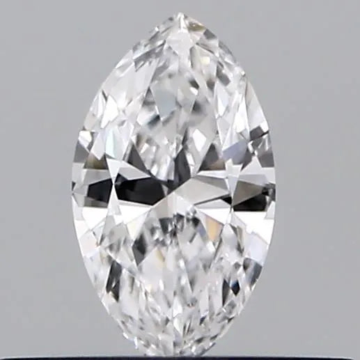 0.19ct Marquise Natural Diamond (Colour D, Clarity VVS2, GIA Certified)