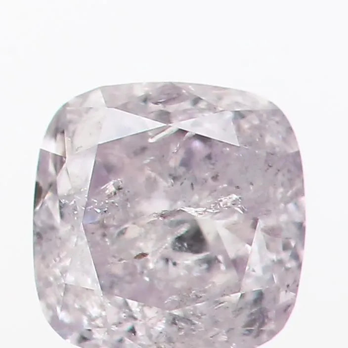 0.21ct Cushion brilliant Natural Diamond (Colour Fancy Pink, Clarity I2, Cut VG, Uncertified)