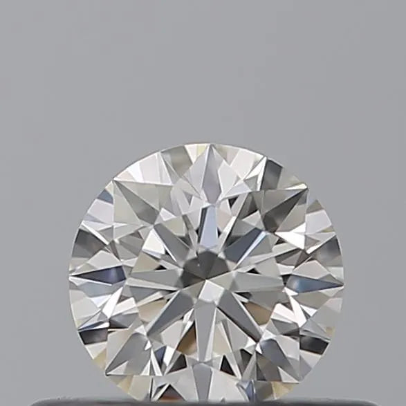 0.31ct Round Natural Diamond (Colour G, Clarity IF, Cut EX, IGI Certified)