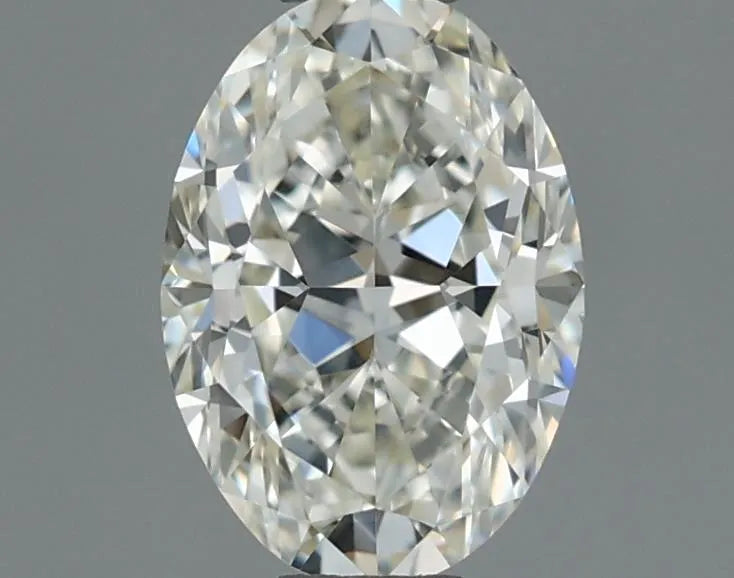 0.50ct Oval Natural Diamond (Colour J, Clarity IF, Cut VG, IGI Certified)
