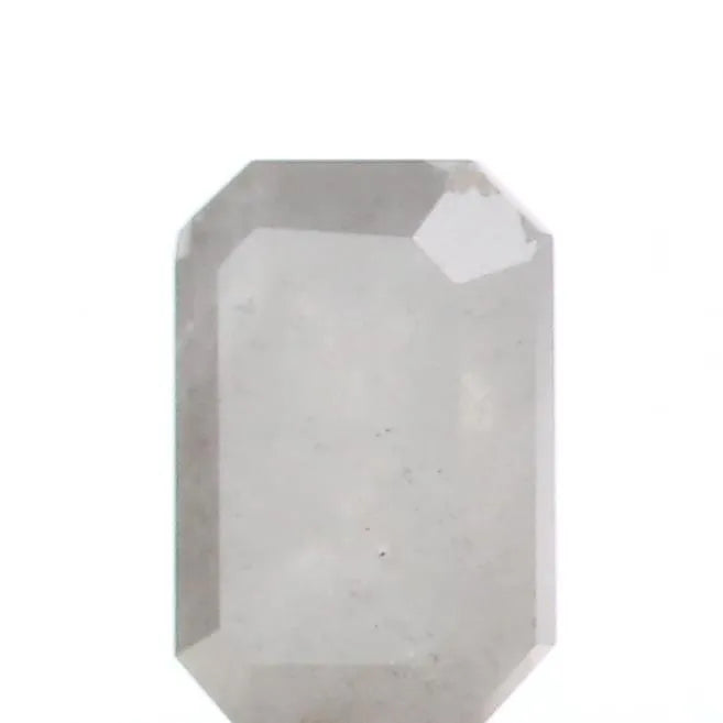 0.53ct Emerald Natural Diamond (Clarity I3, Cut VG, Uncertified)