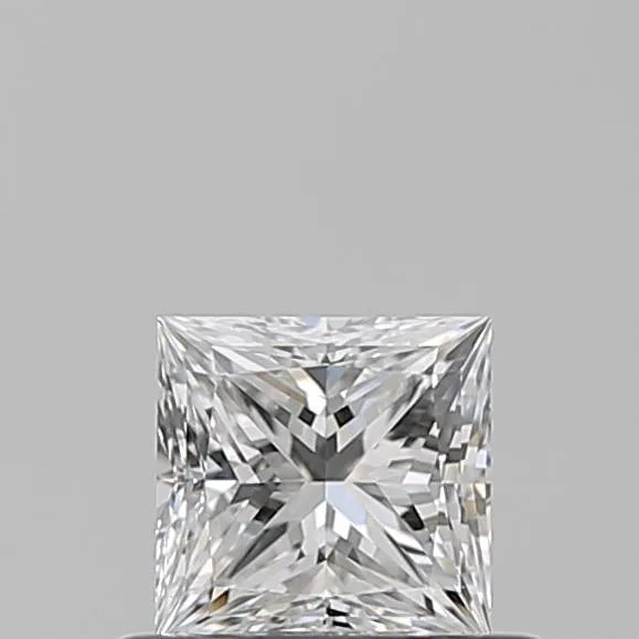 0.53ct Princess Natural Diamond (Colour E, Clarity IF, GIA Certified)