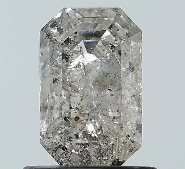 0.95ct Emerald Natural Diamond (Clarity I3, Uncertified)