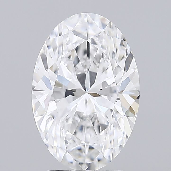 2.71 Carat D-VVS1 Oval Lab Diamond