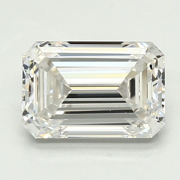 1.68 Carat F-VS1 Emerald Lab Diamond