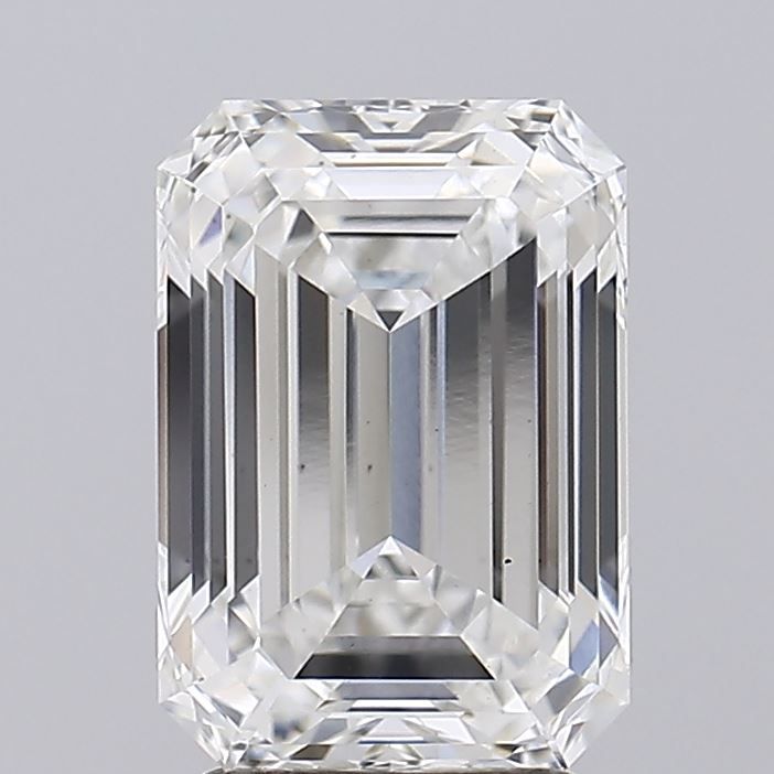 3.05 Carat F-VS2 Emerald Lab Diamond
