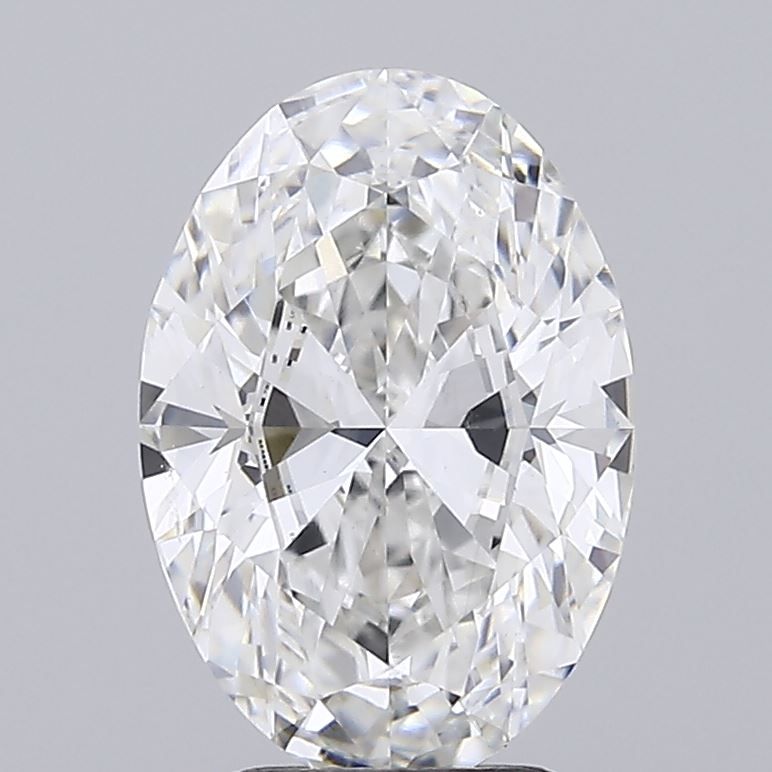 3.07 Carat F-VVS2 Oval Lab Diamond