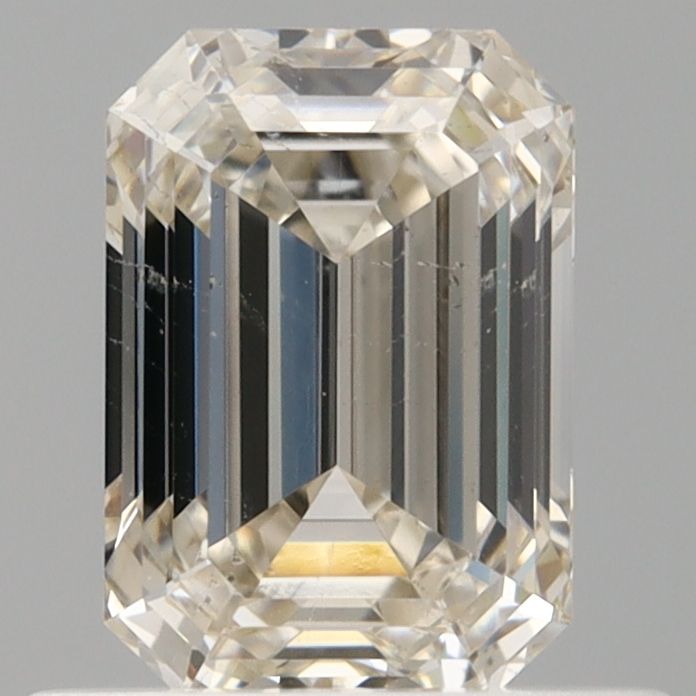 0.73 Carat L-SI2 Emerald Cut Diamond