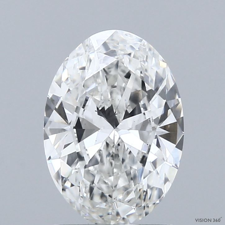 1.79 Carat F-VS1 Oval Lab Diamond