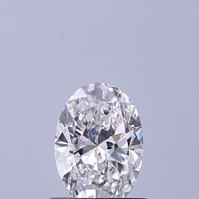 0.77 Carat D-VVS1 Oval Lab Diamond