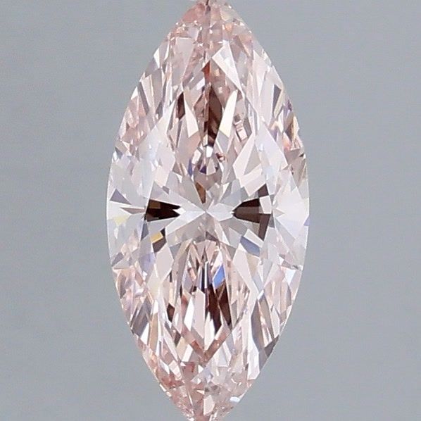 1.00 Carat Marquise Cut Fancy Pink
