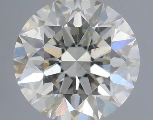 0.43 Carat J-SI2 Round Cut Diamond