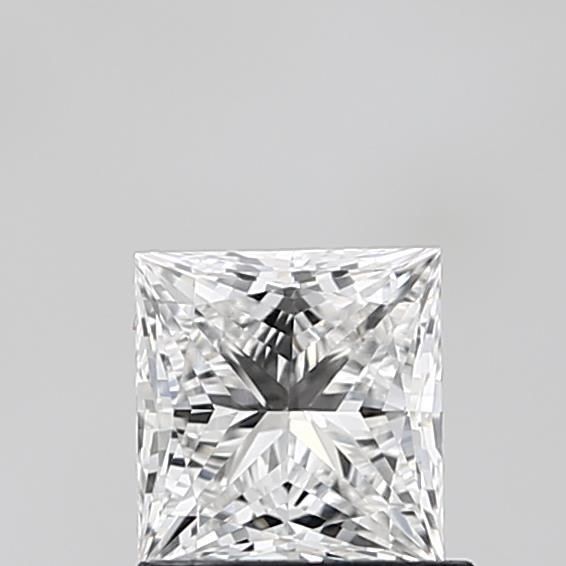 1.07 Carat E-VVS2 Princess Lab Diamond
