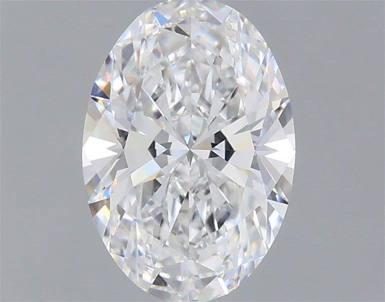 0.80 Carat D-VVS1 Oval Lab Diamond