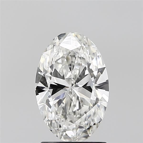 1.36 Carat F-VS1 Oval Lab Diamond