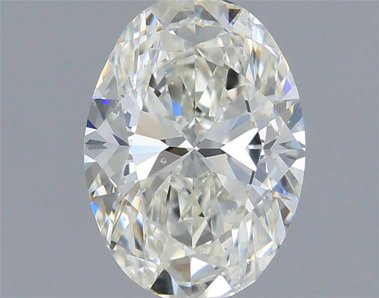 0.41 Carat J-SI1 Oval Cut Diamond