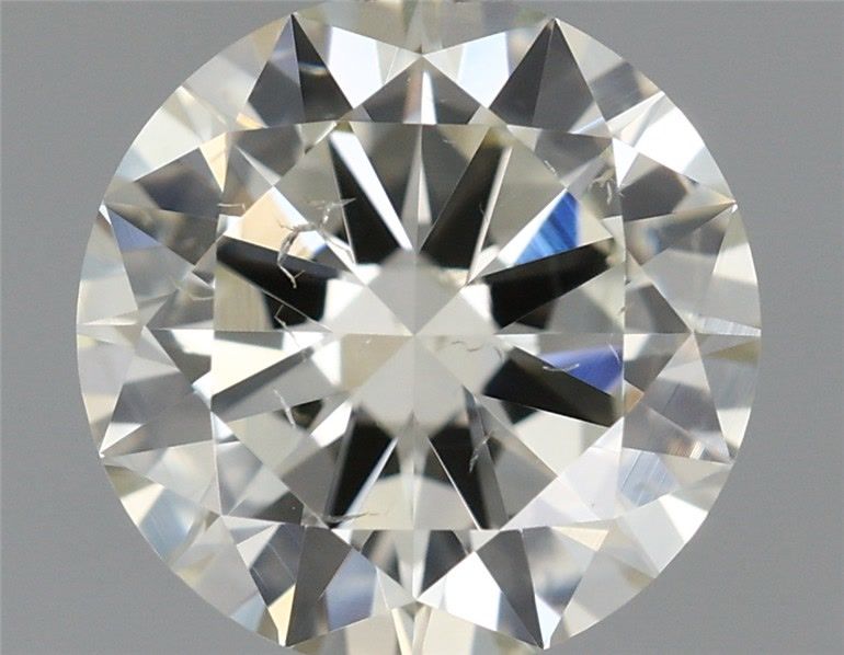 0.9 Carat L-SI1 Round Cut Diamond