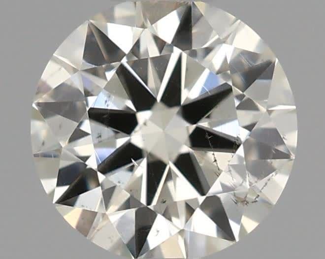 0.41 Carat K-SI2 Round Cut Diamond