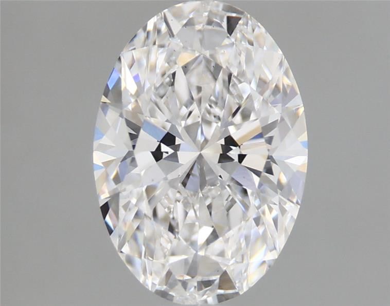1.57 Carat D-VS2 Oval Lab Diamond