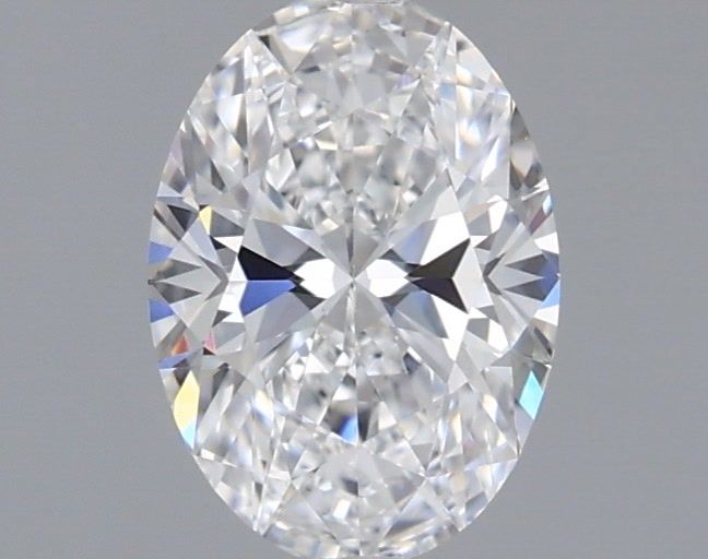 1 Carat D-IF Oval Lab Diamond