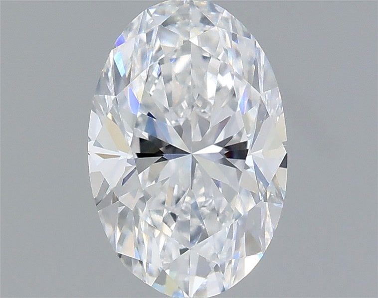 0.90 Carat D-VVS2 Oval Lab Diamond