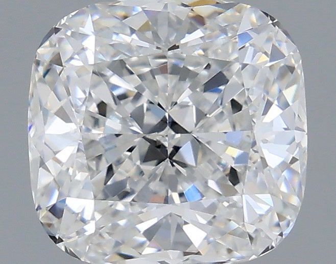 1.53 Carat E-VVS1 Cushion Lab Diamond