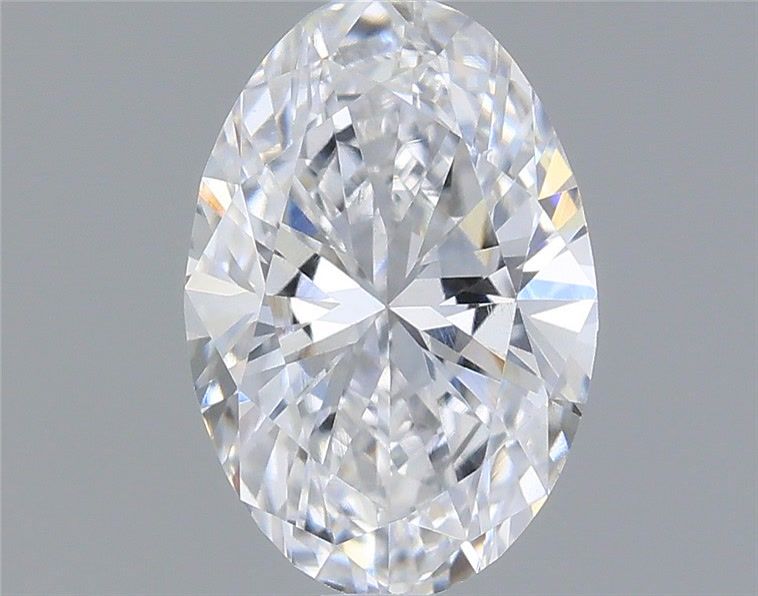 0.50 Carat D-VS1 Oval Lab Diamond