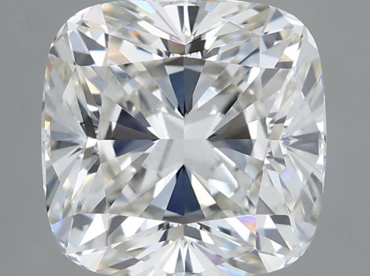 3.22 Carat G-VVS2 Cushion Lab Diamond