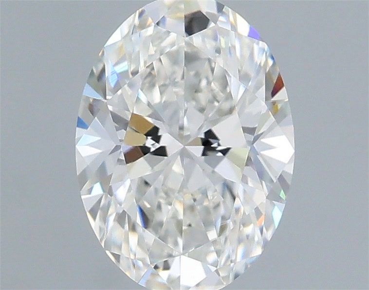 1.00 Carat F-VVS2 Oval Lab Diamond