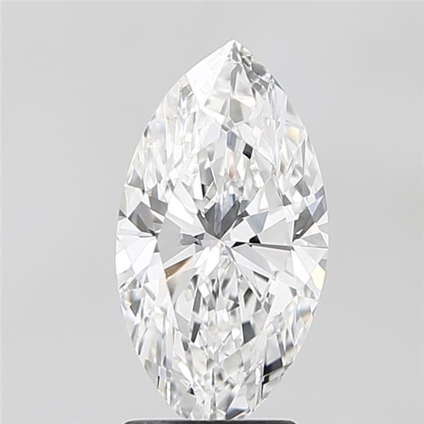 2.21 Carat E-VS1 Marquise Lab Diamond