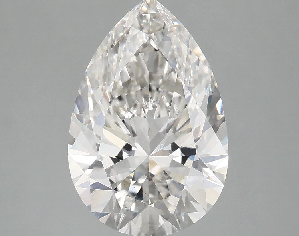 3.09 Carat G-VS2 Pear Lab Diamond
