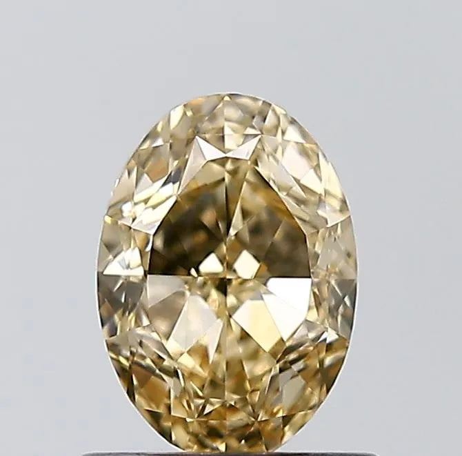 1.00ct Oval Natural Diamond (Colour Fancy Yellow, Clarity VVS2, GIA Certified)