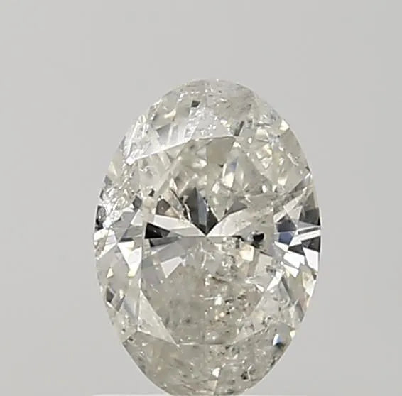 1.02ct Oval Natural Diamond (Colour H, Clarity I2, Cut VG, IGI Certified)