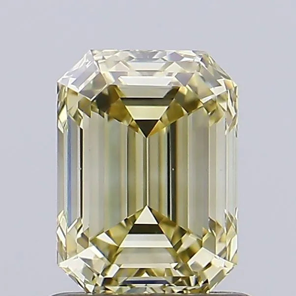 1.08ct Emerald Natural Diamond (Colour Fancy Intense Yellow, Clarity VS1, Uncertified)