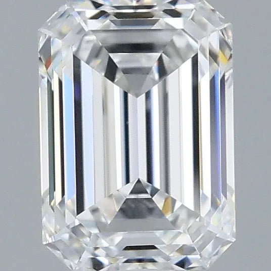 1.11ct Emerald Lab Grown Diamond (Colour E, Clarity IF, IGI Certified)
