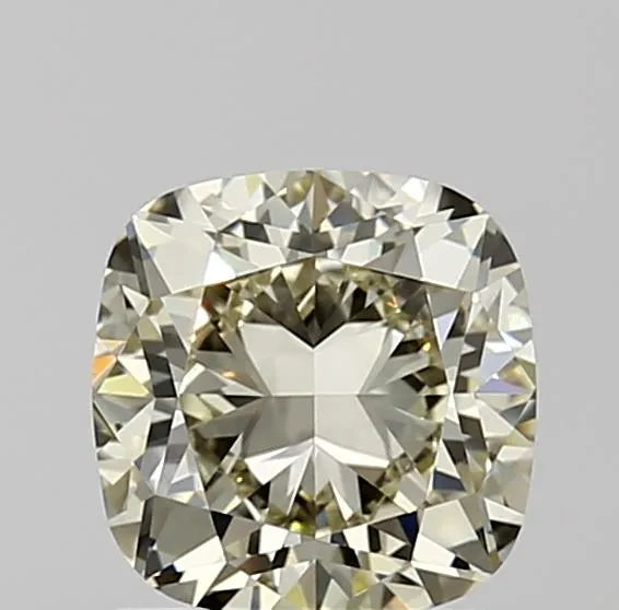 1.20ct Cushion brilliant Natural Diamond (Colour Fancy Light Yellow, Clarity VS1, GIA Certified)