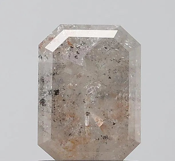 1.37ct Emerald Natural Diamond (Clarity I3, Uncertified)