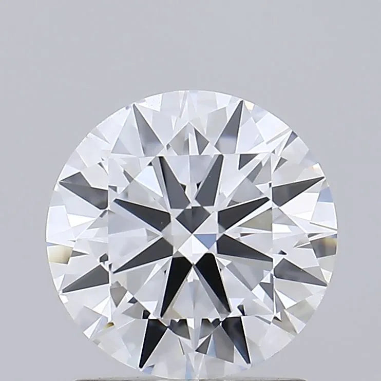 1.37ct Round Lab Grown Diamond (Colour F, Clarity VVS1, Cut EX, IGI Certified)