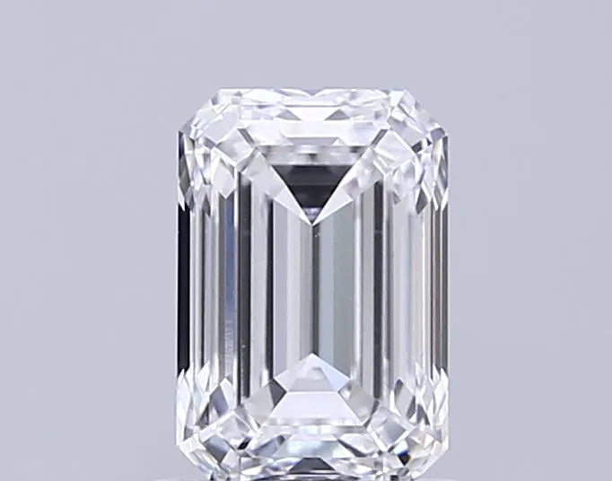 1.50ct Emerald Lab Grown Diamond (Colour D, Clarity IF, IGI Certified)