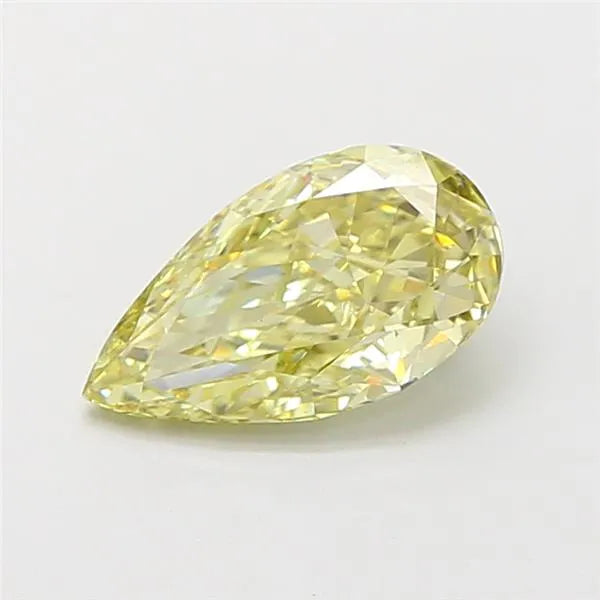 1.55ct Pear Lab Grown Diamond (Colour Fancy Intense Yellow, Clarity VS2, IGI Certified)