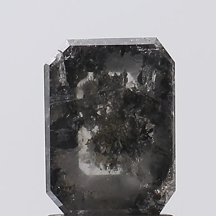 1.86ct Emerald Natural Diamond (Colour Fancy Gray, Clarity I3, Uncertified)