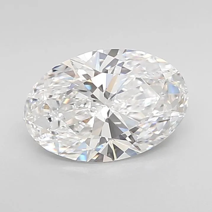 1.90ct Oval Lab Grown Diamond (Colour D, Clarity IF, Cut EX, IGI Certified)