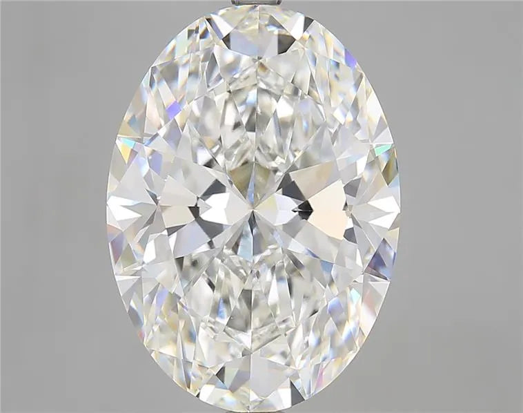 10.00ct Oval Lab Grown Diamond (Colour F, Clarity VVS2, IGI Certified)