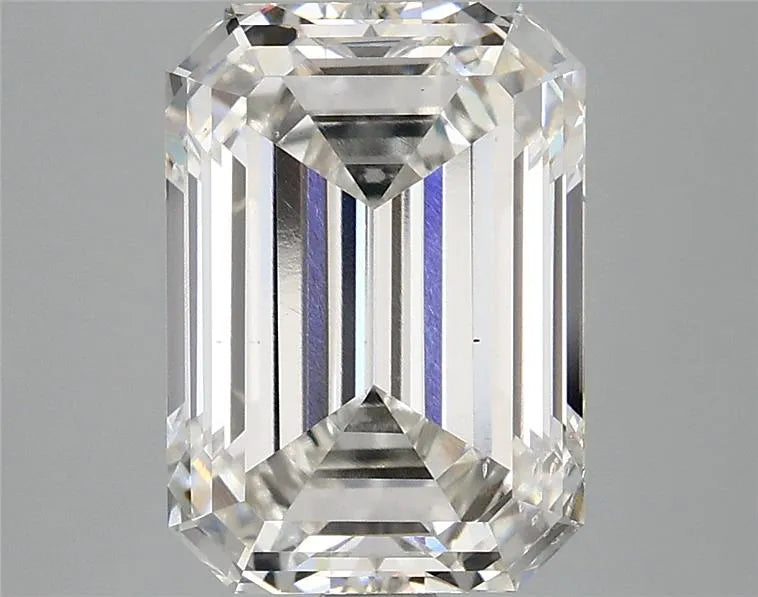 4.00ct Emerald Lab Grown Diamond (Colour G, Clarity VS2, IGI Certified)