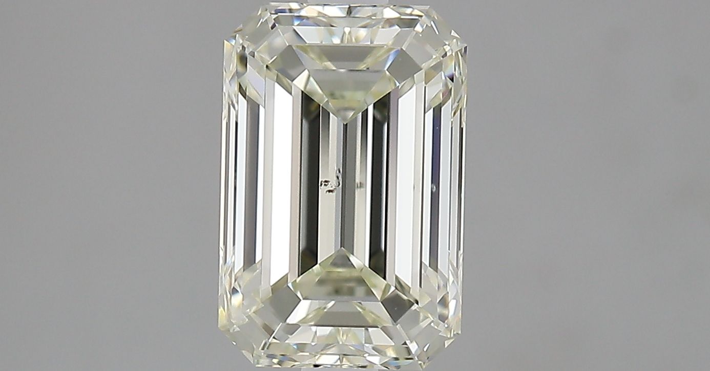 2.20 Carat K-SI1 Emerald Cut Diamond