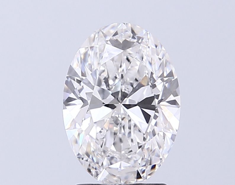 2.00 Carat F-VS2 Oval Lab Diamond