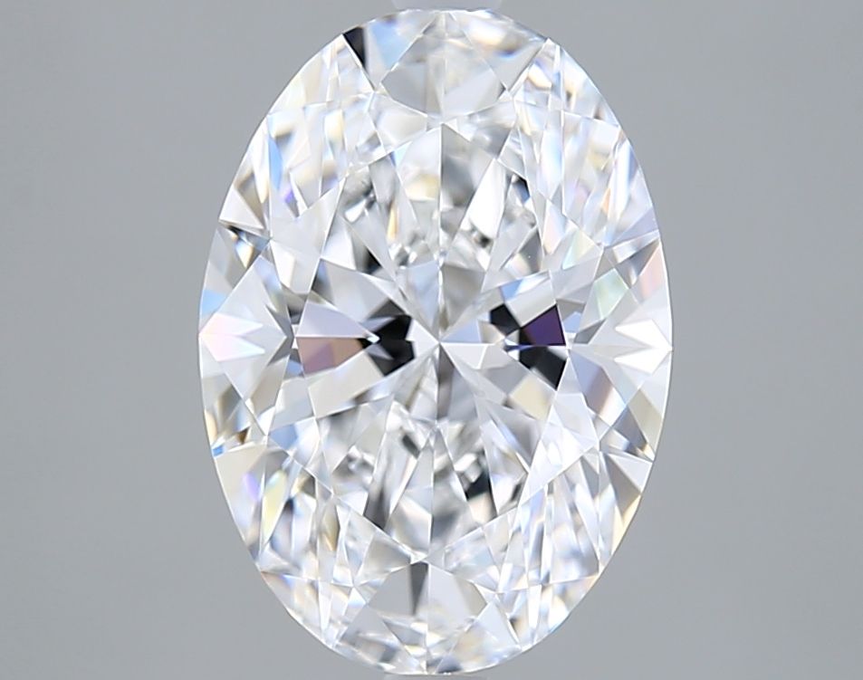 3.55 Carat D-VVS1 Oval Lab Diamond