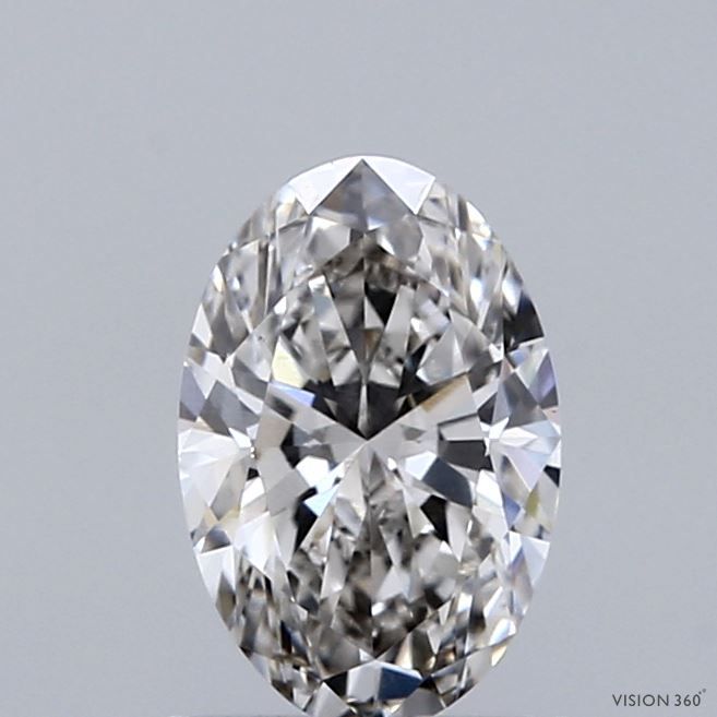 1.01 Carat H-VS1 Oval Lab Diamond